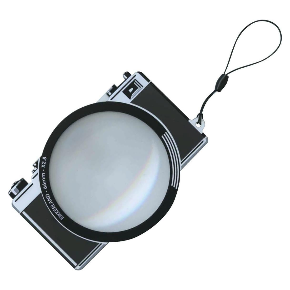 Lente Fresnel Kikkerland 66mm Aumento 2.8x Marcador de Página