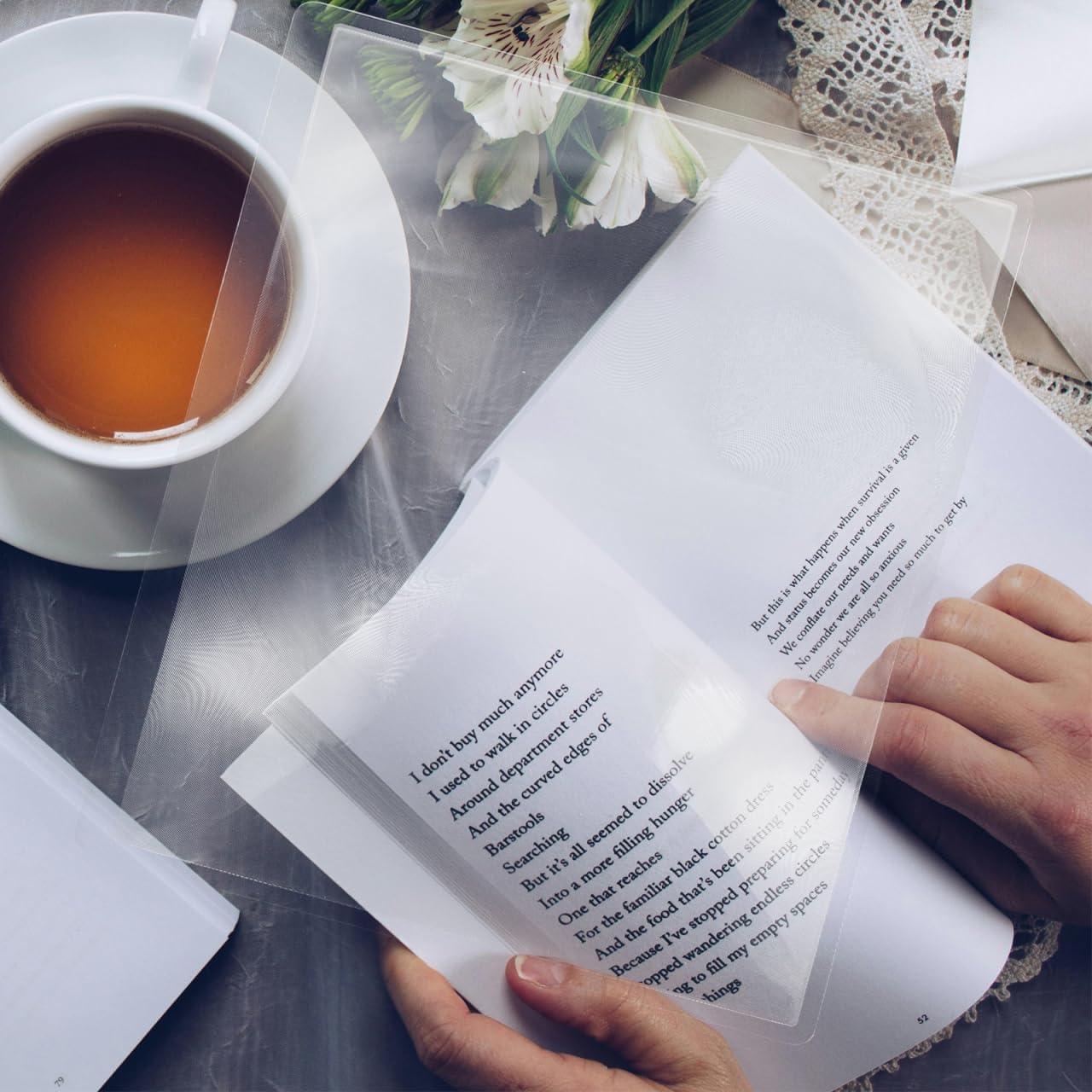 Lupa de Pantalla A4 3X LALAFINA Lente Fresnel para Leer