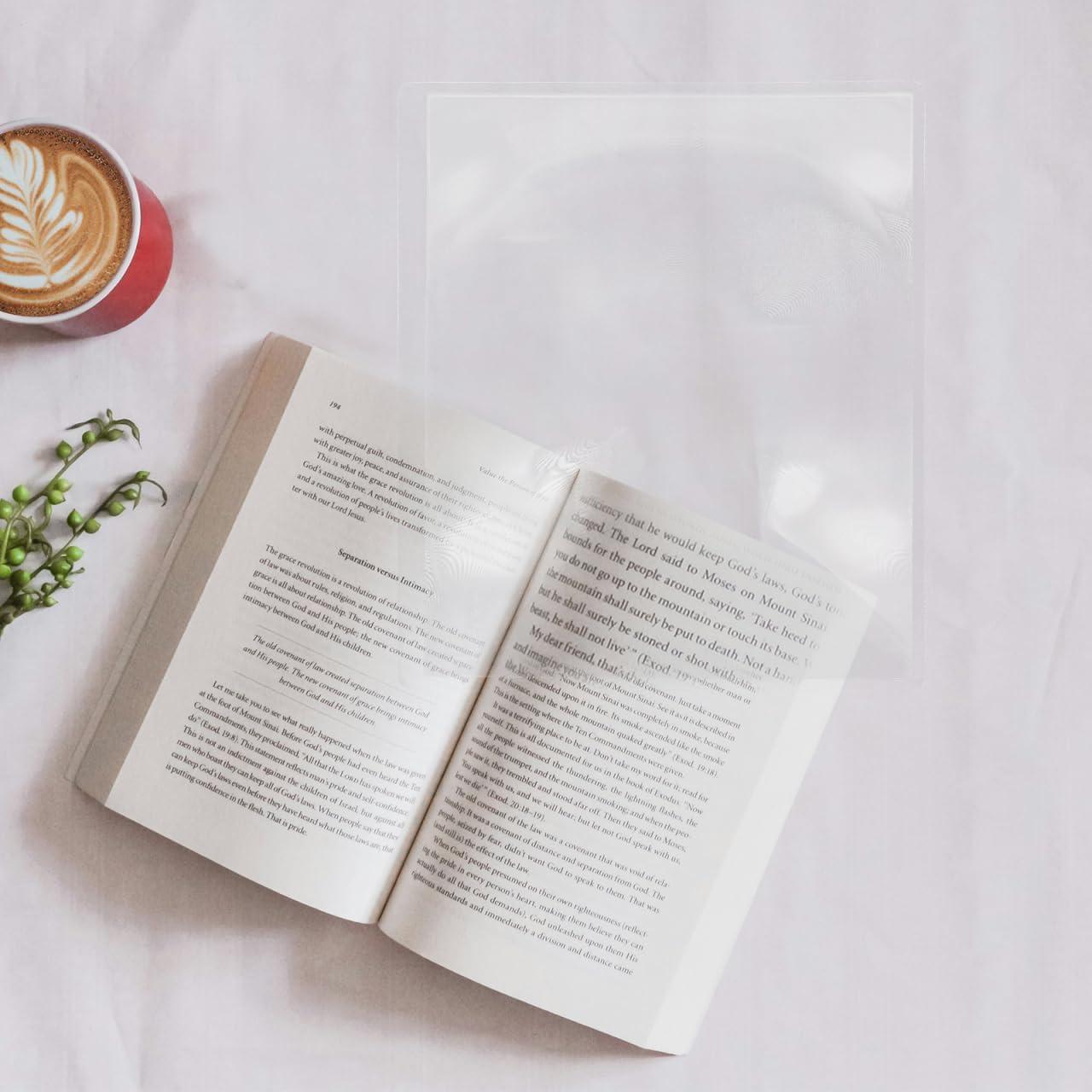 Lupa de Pantalla A4 3X LALAFINA Lente Fresnel para Leer