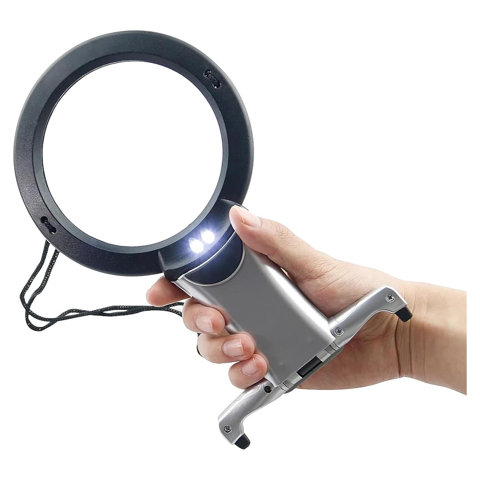 Lupa de Cuello ARSUK 2X y 6X con Soporte Ajustable