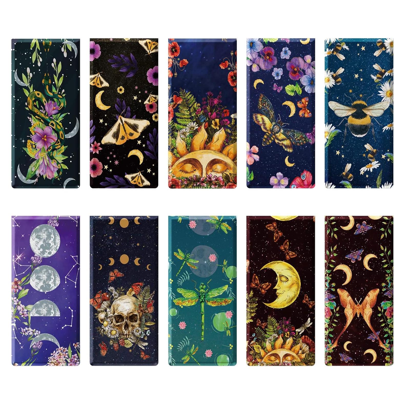 30 Marcadores de Página Magnéticos Nezyo Asortidos 10x3 cm