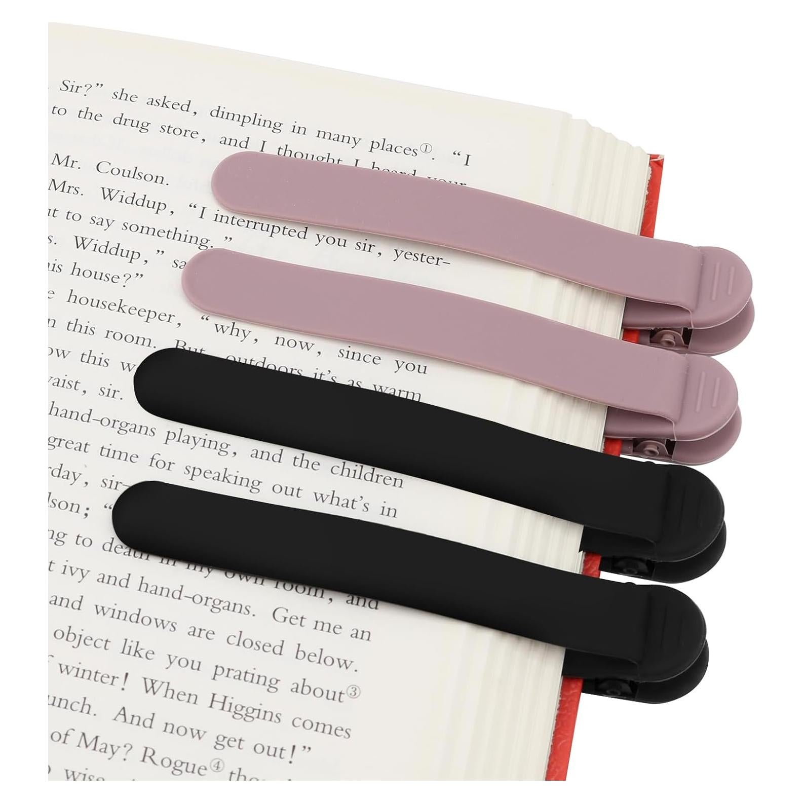 Marcadores Automáticos de Silicona SMUK - 4 Piezas para Lectura