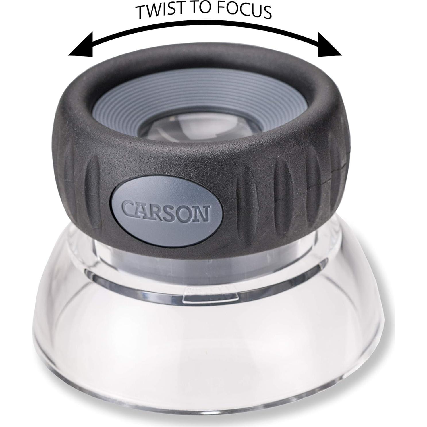 Lupa Magnificadora Carson LumiLoupe Plus 10.5x Enfocable