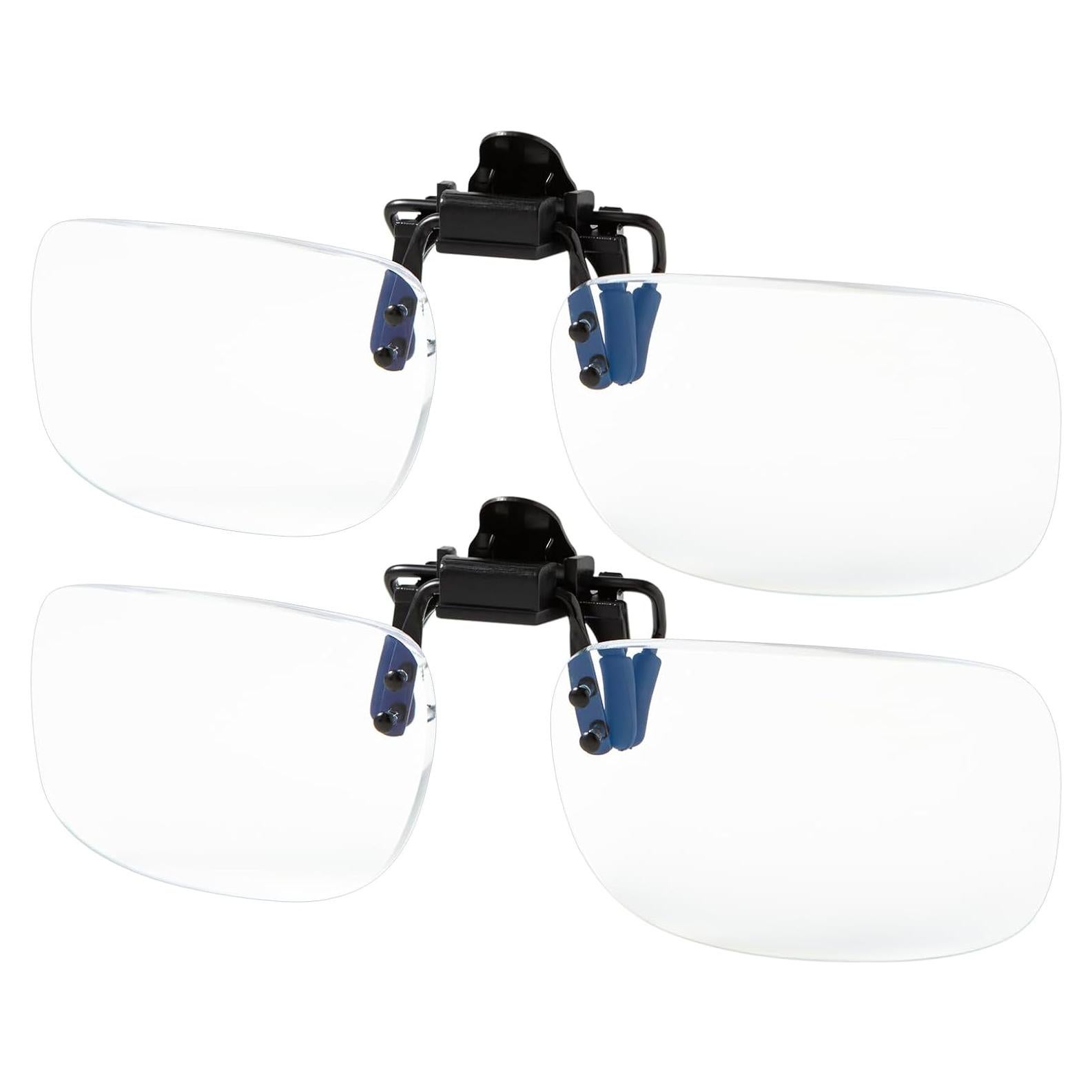 Gafas de Lectura Plegables con Clip Anti-luz Azul 2x Unisex