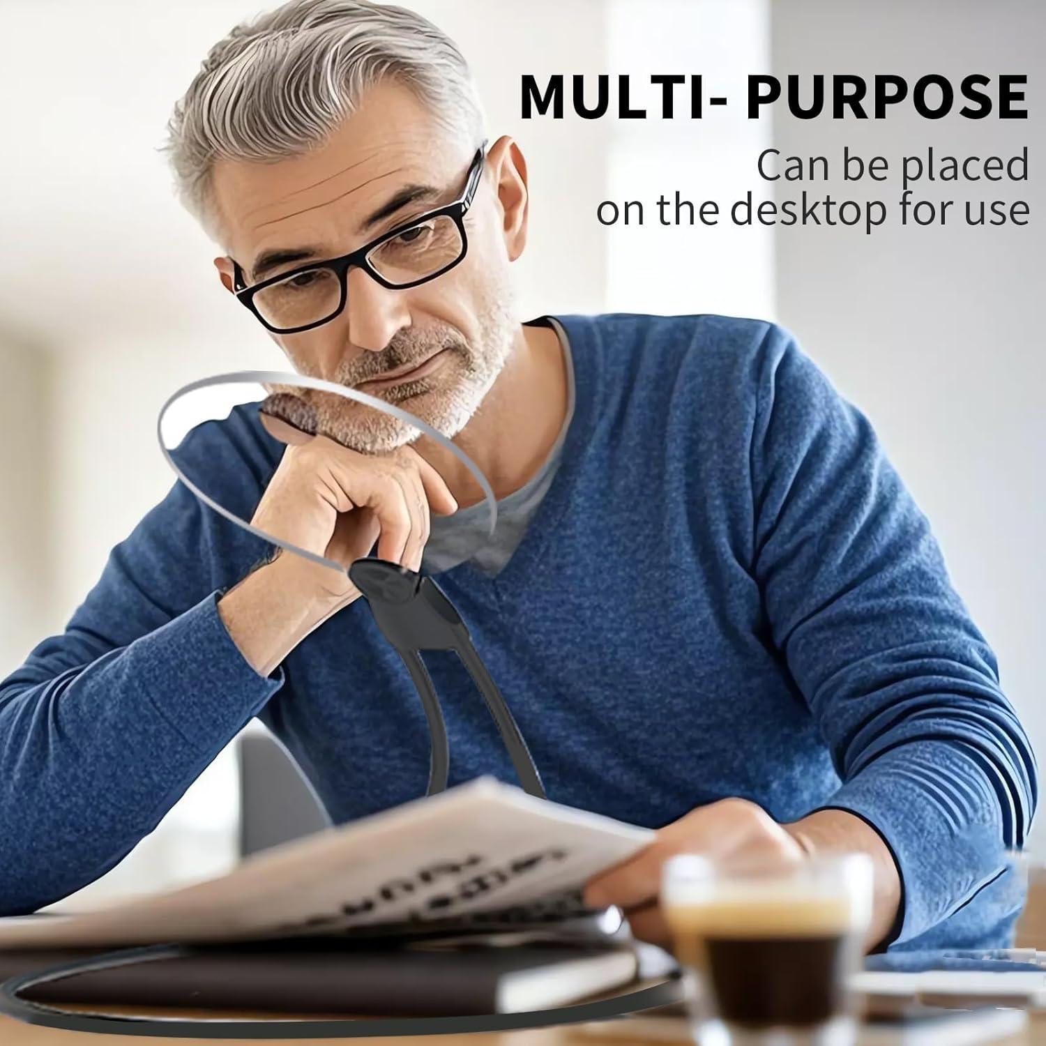 Lupa de Aumento 10X 20X SKGXMAGN con Cuello de Ganso