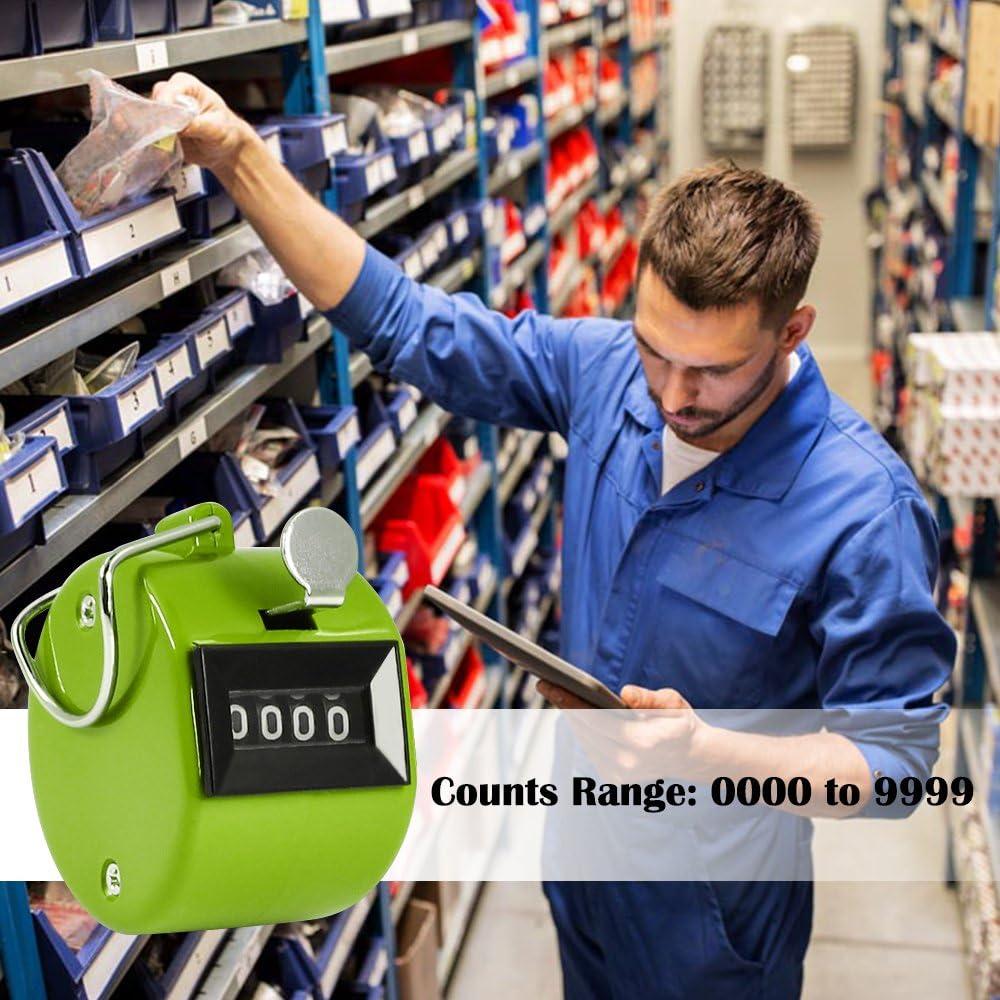 Contador de Mano Mecánico AFUNTA - Paquete de 6 Colores