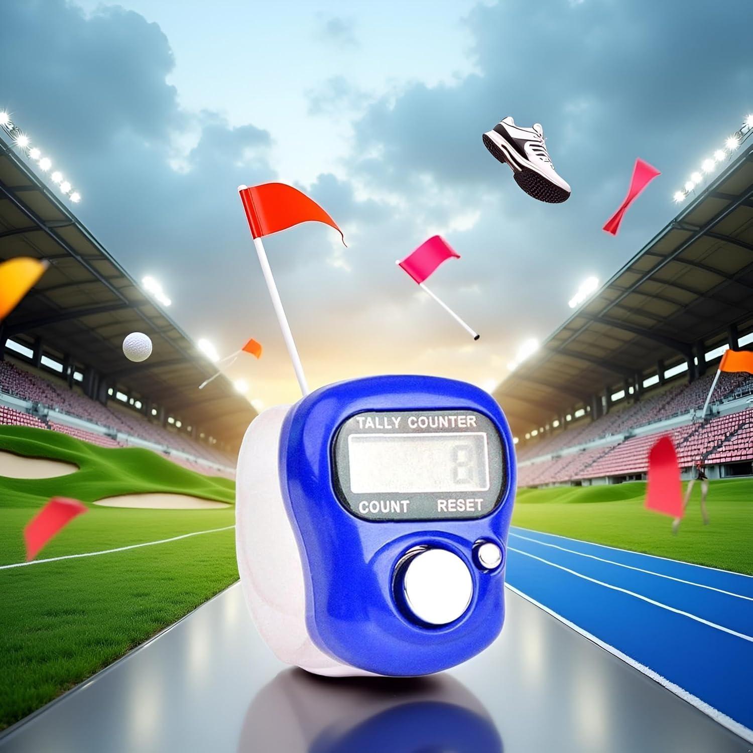 Contador Digital LED de 5 Dígitos BWESOO para Golf y Atletismo