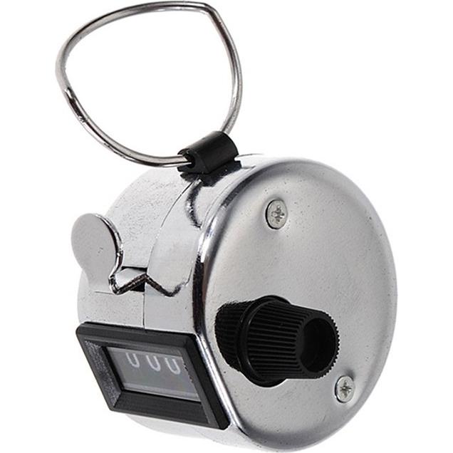 Contadores Manuales de Tally CNYMANY 4 Dígitos Metal 3 Paquetes