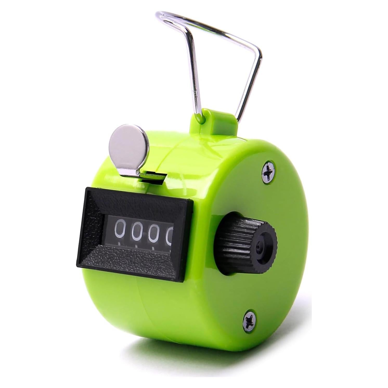 Contador de Mano Othmro Mecánico 4 Dígitos Verde