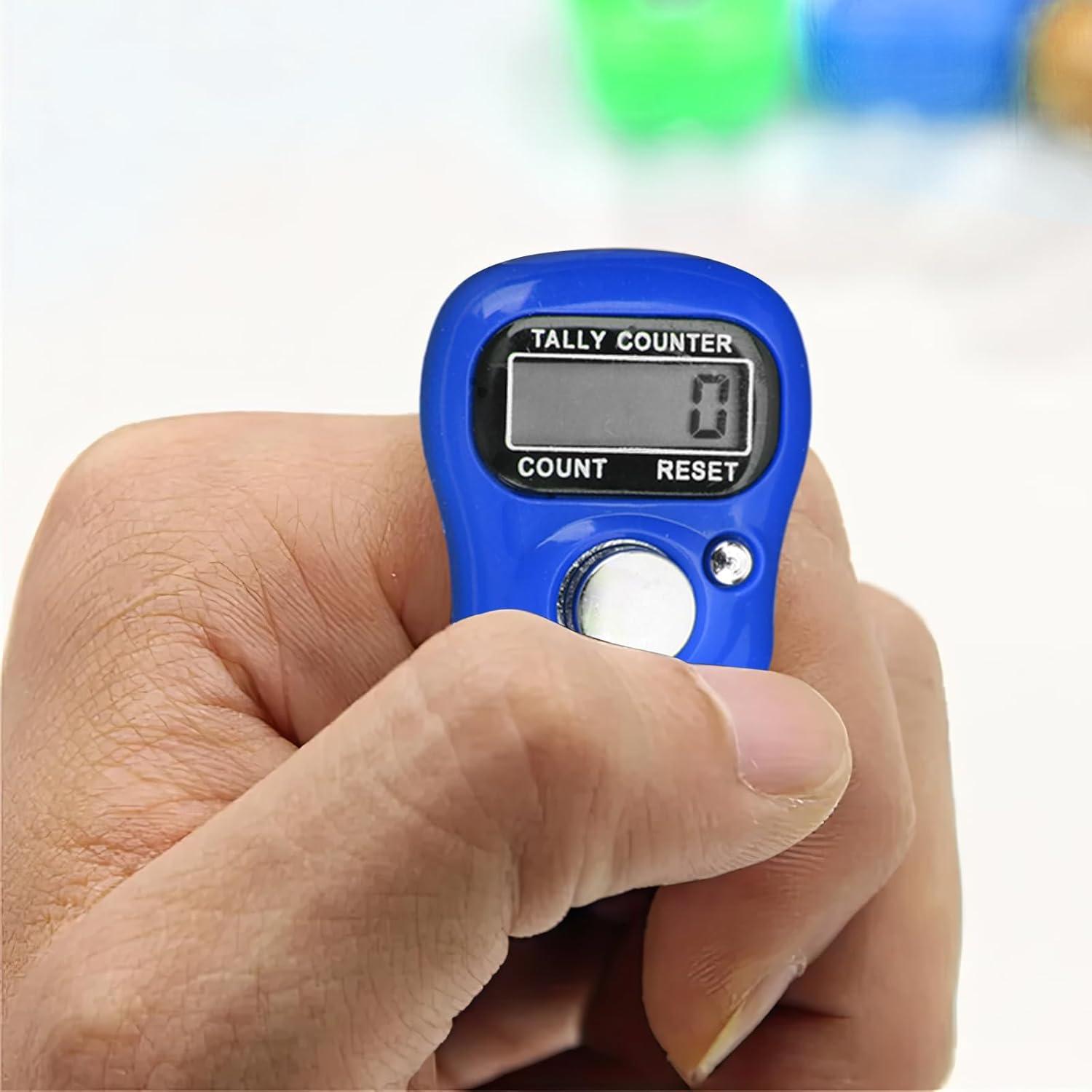 Juego de 7 Contadores de Dedos Olikraft - Digital y Portátil