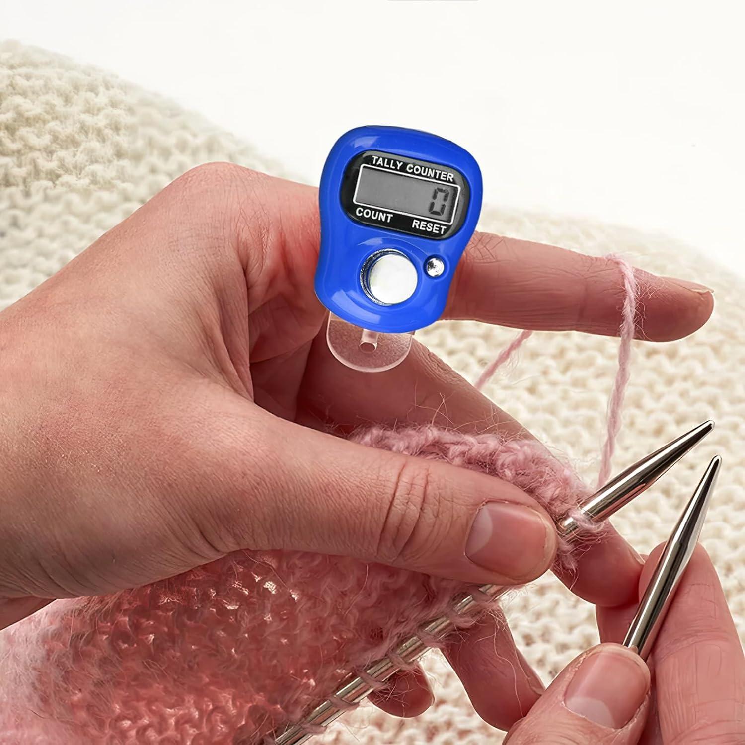 Juego de 7 Contadores de Dedos Olikraft - Digital y Portátil