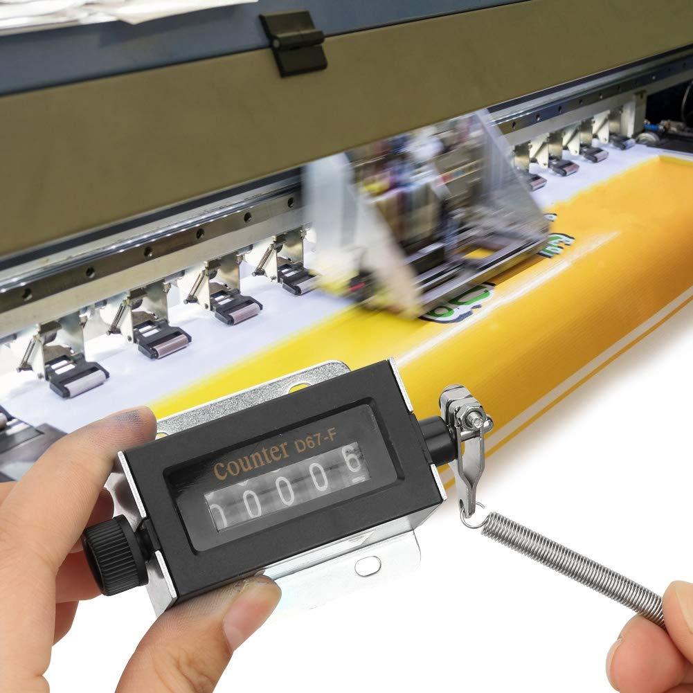 Contador Mecánico Manual Yanmis 5 Dígitos Reiniciable