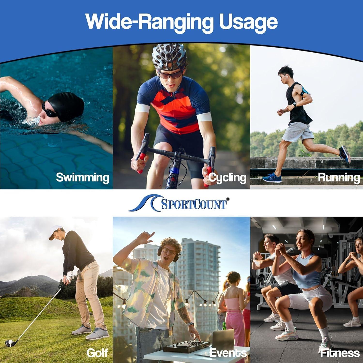 Contador Digital de Vueltas SC SPORTCOUNT - Plata