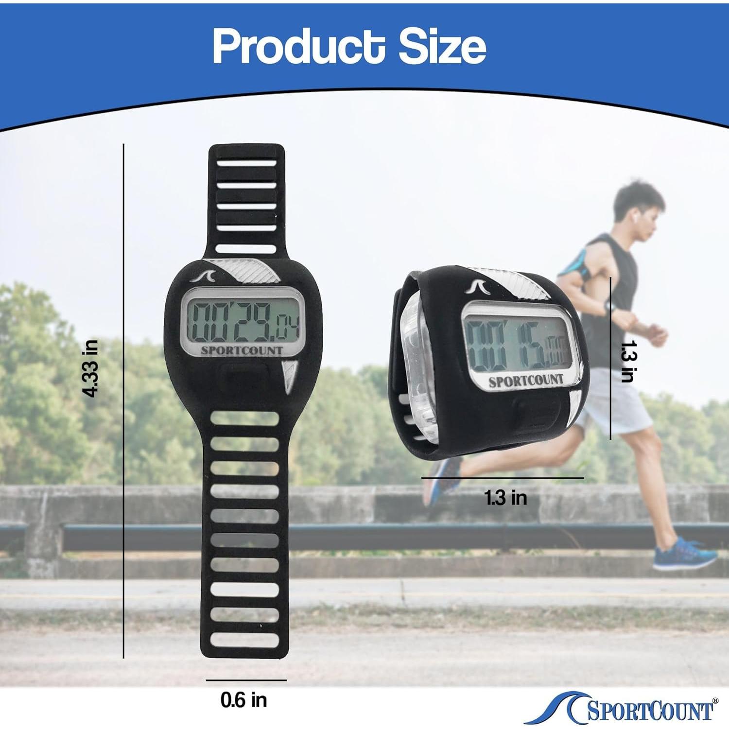 Contador Digital de Vueltas SC SPORTCOUNT - Plata