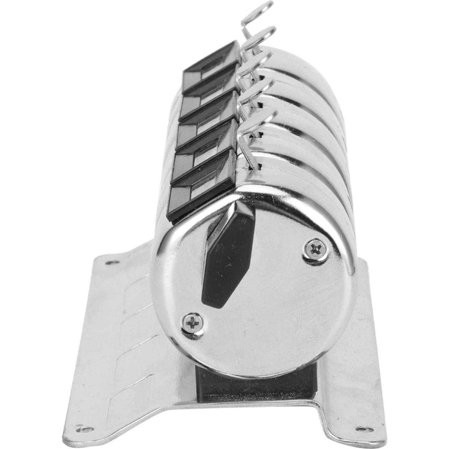 Contador Manual Mecánico de Mano Garosa 4 Dígitos Acero Inoxidable