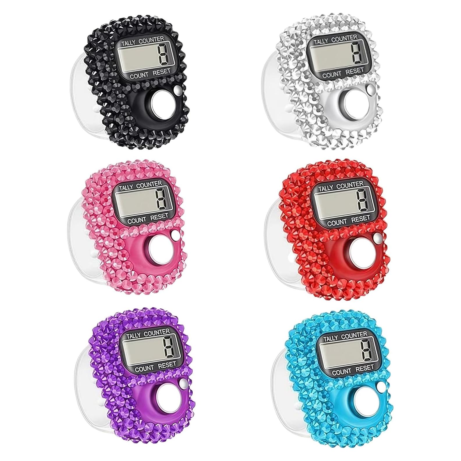 Contador de Dedos Electrónico ZhangyiHot 6 Pcs 5 Dígitos