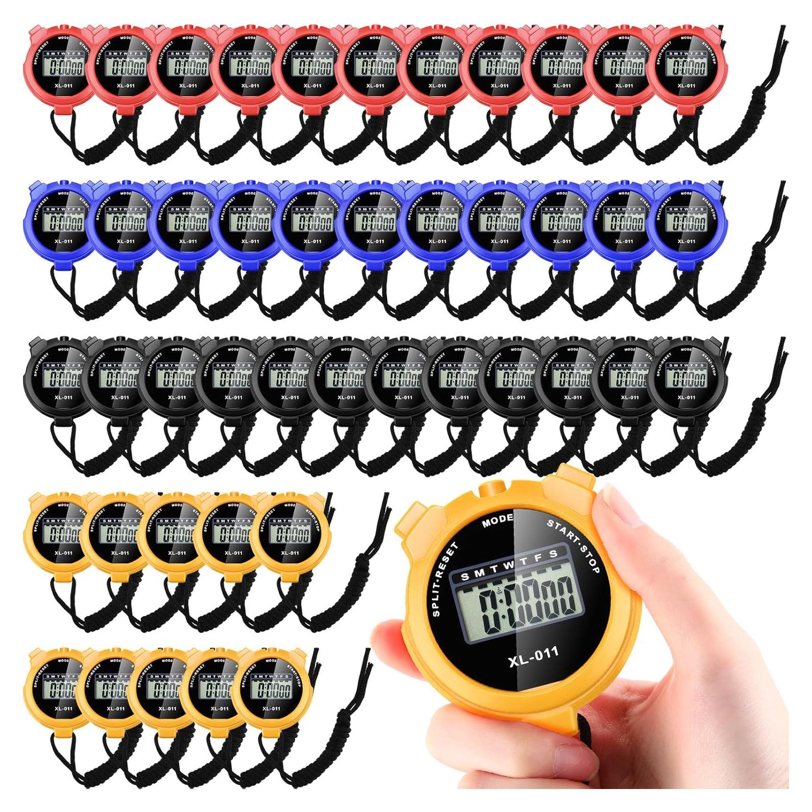 Cronómetros Digitales Kanayu 56 Pcs a Prueba de Golpes