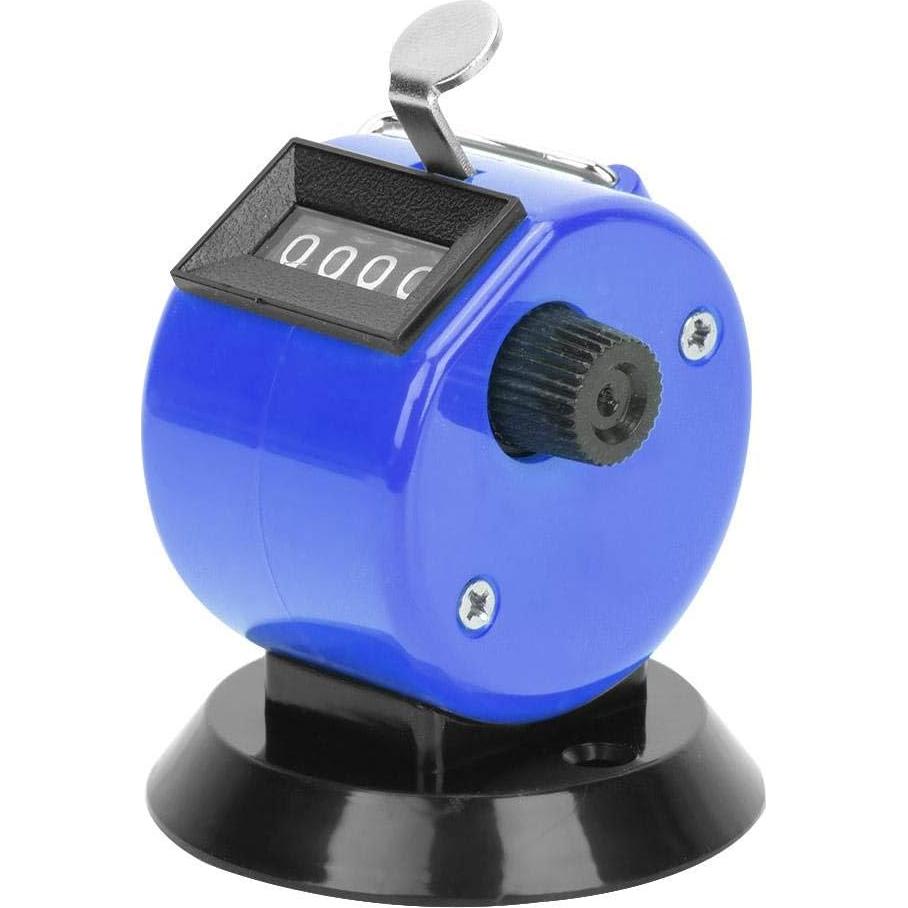 Contador Manual Mecánico Hilitand 4 Posiciones Azul