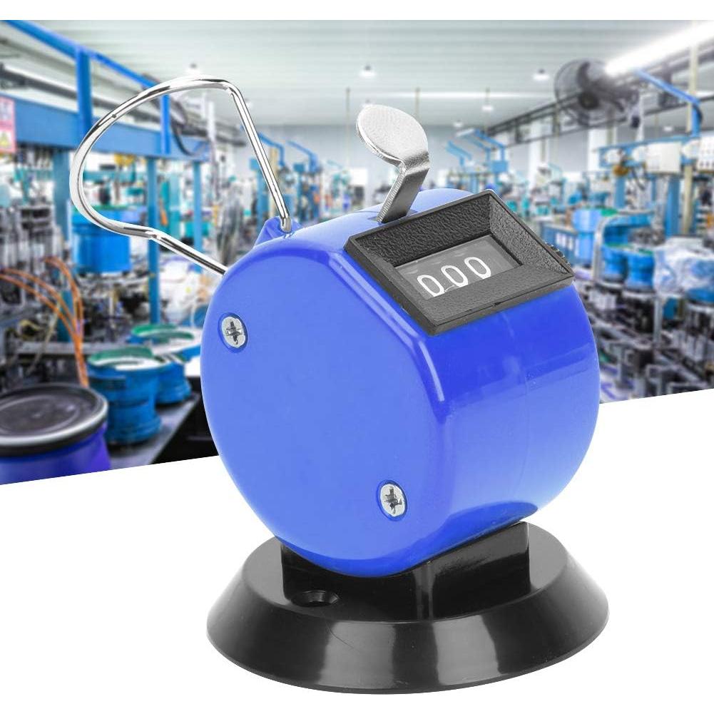 Contador Manual Mecánico Hilitand 4 Posiciones Azul