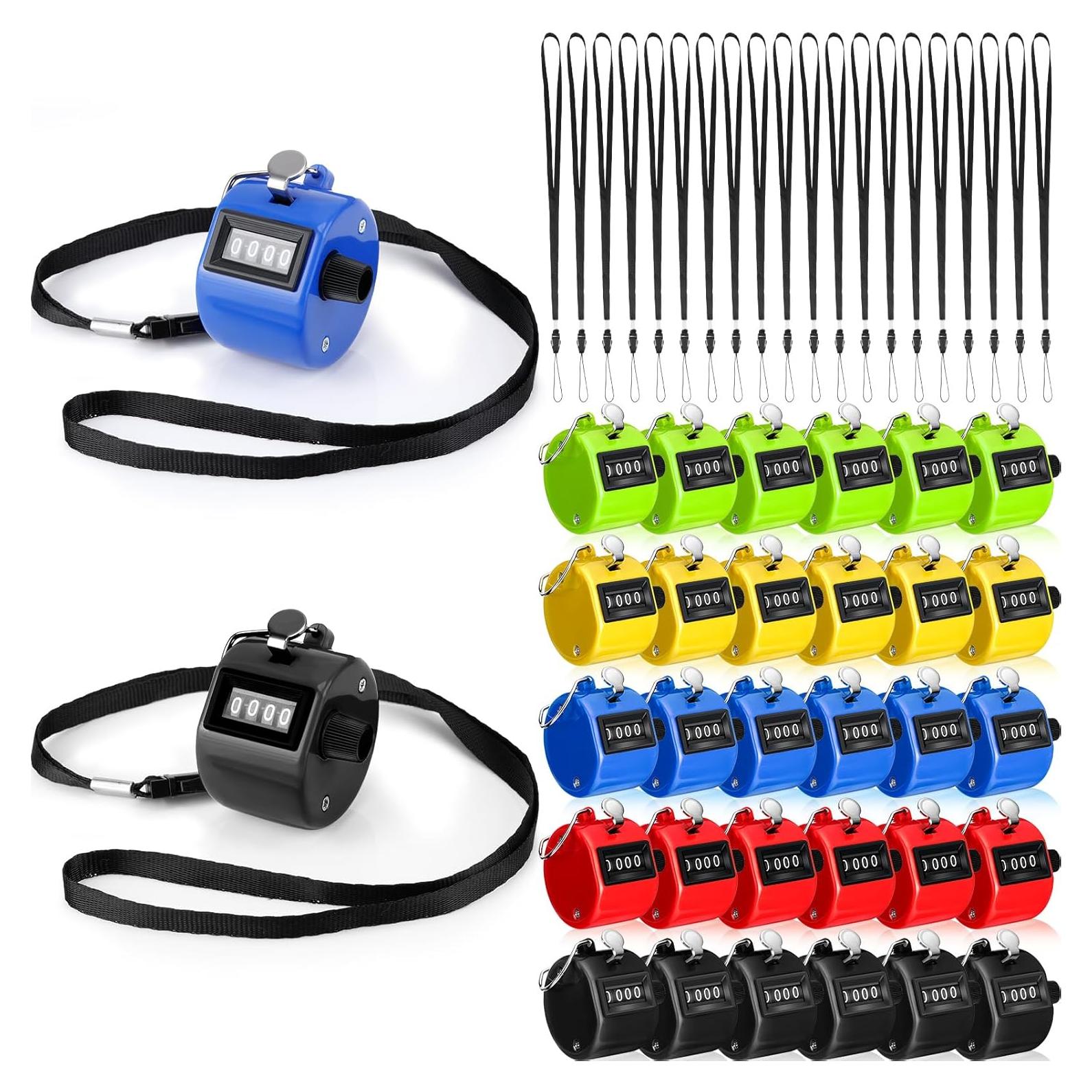 Contador de Mano Hoteam AY2389 - 30 Clickers Digitales ABS