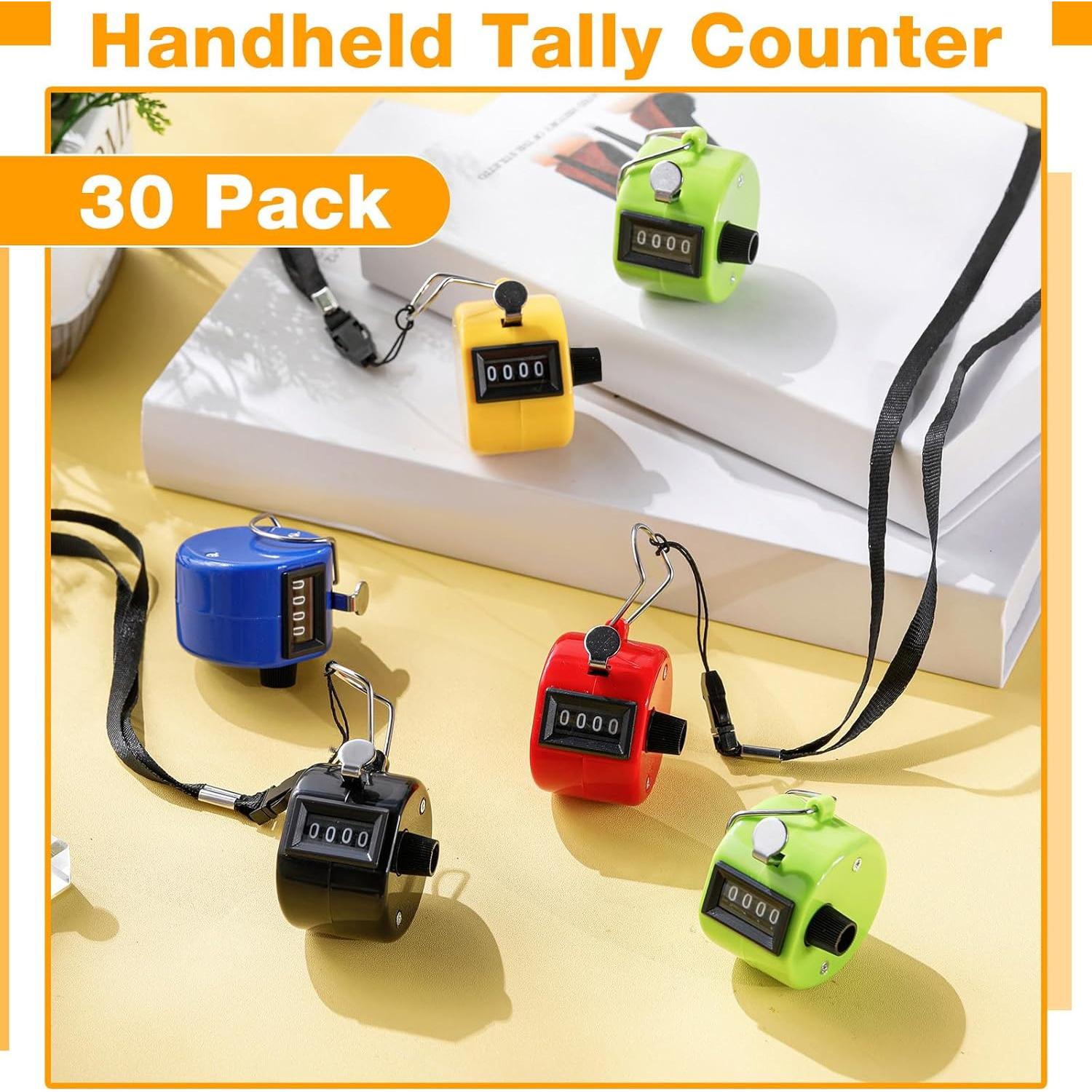 Contador de Mano Hoteam AY2389 - 30 Clickers Digitales ABS