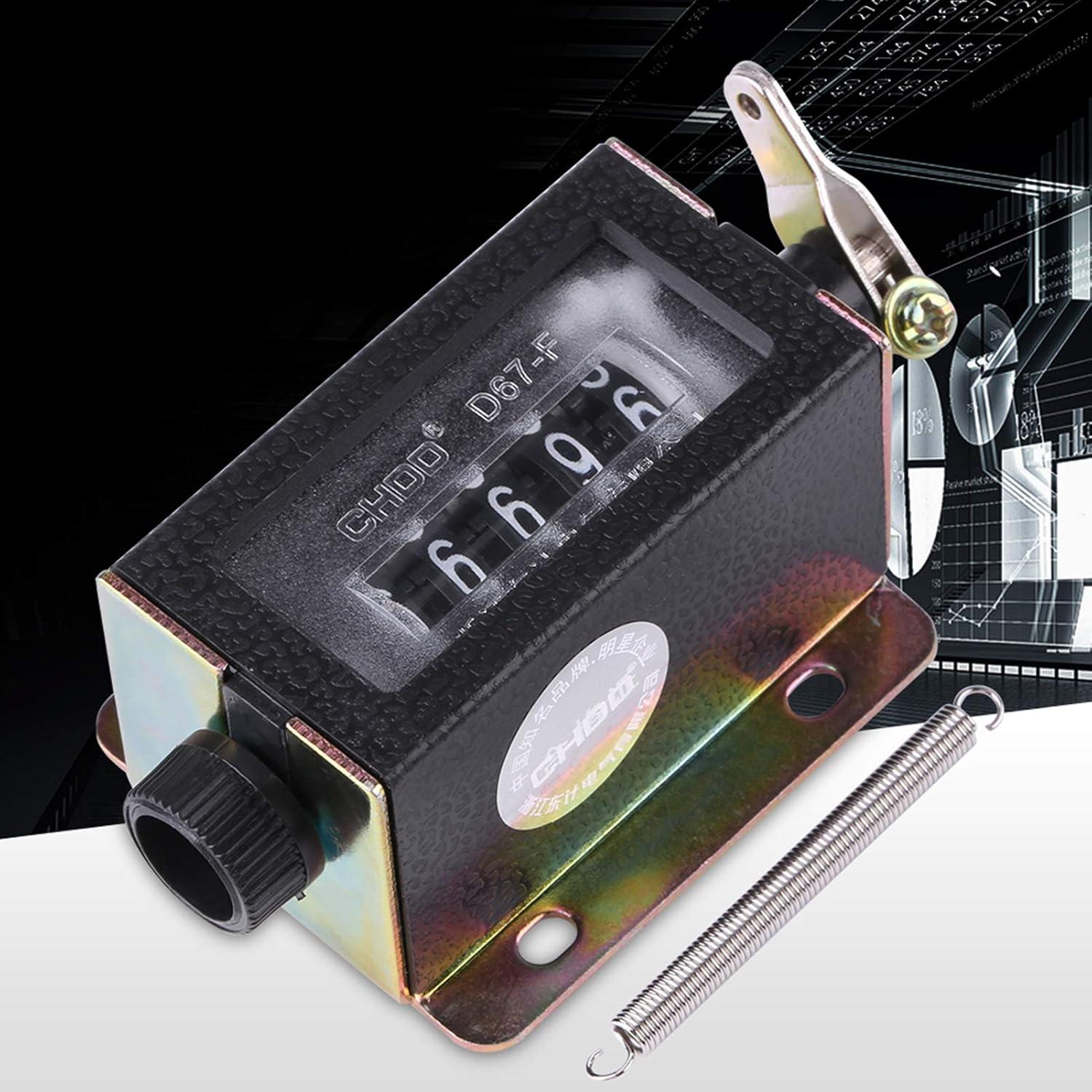 Contador Manual Tally 5 Dígitos Walfront - Clicker Mecánico