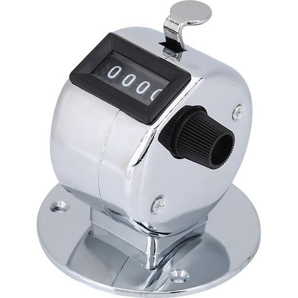 Contador Manual Mecánico Bnineteenteam 2 Piezas 4 Dígitos