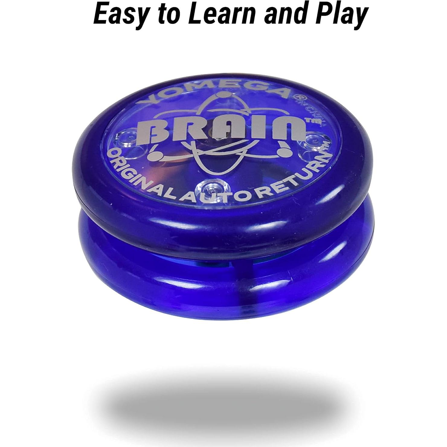 Yoyo Yomega Brain Profesional Azul Oscuro para Principiantes