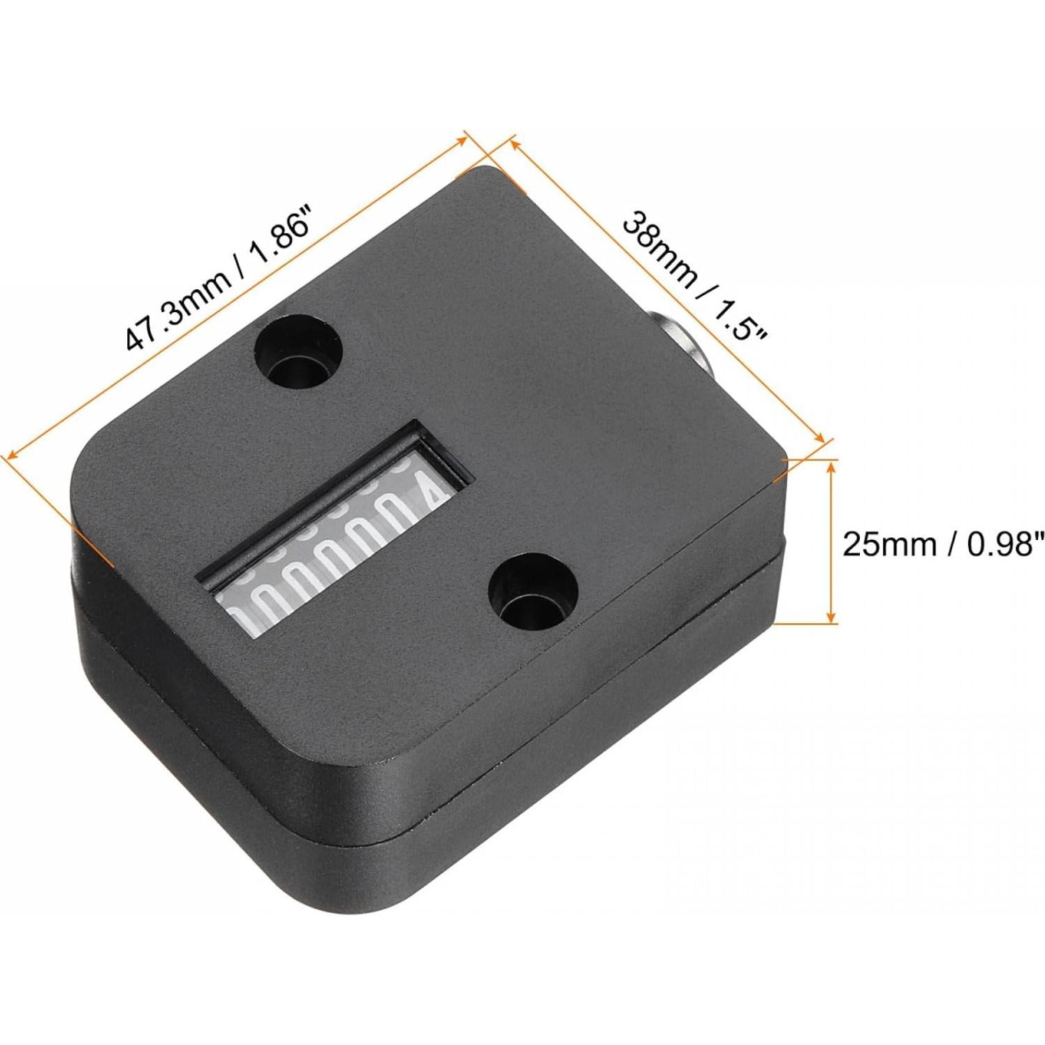 Contador Manual uxcell de 7 Dígitos - Precisión y Fácil Uso