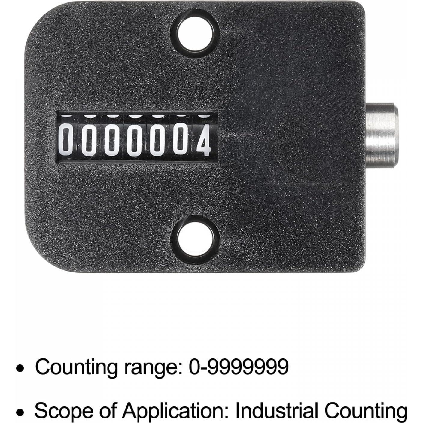 Contador Manual uxcell de 7 Dígitos - Precisión y Fácil Uso