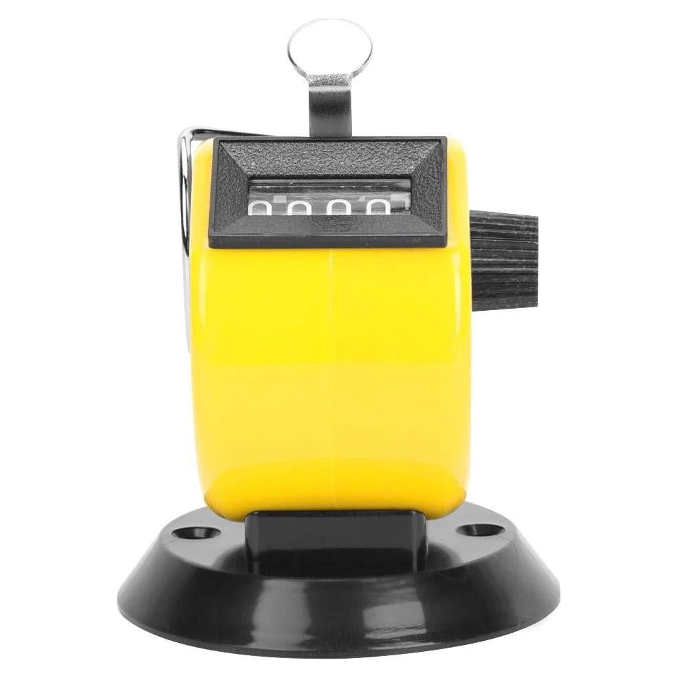 Contador Manual Mecánico Hilitand 4 Posiciones Amarillo