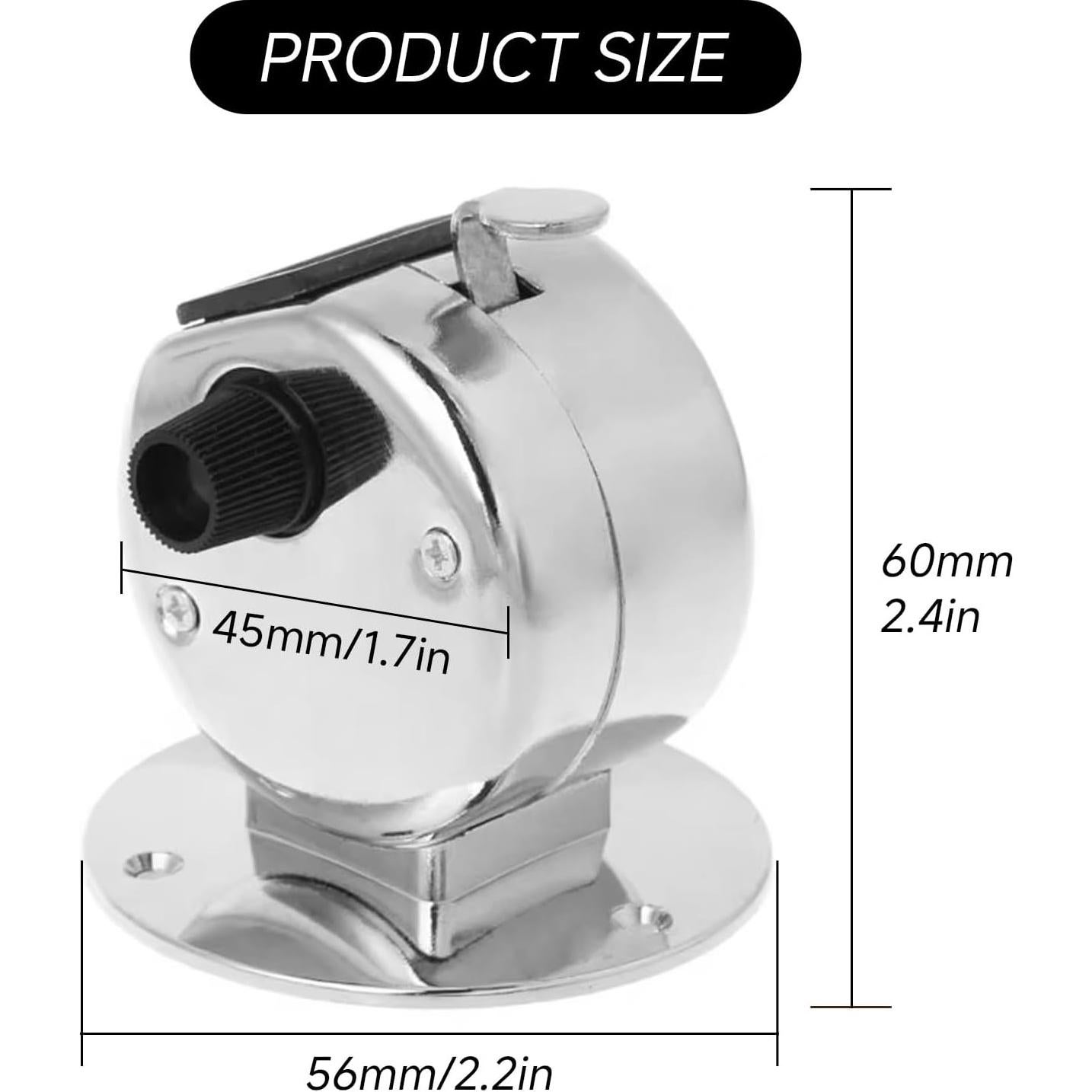 Contador Clicker Kodrily 4 Dígitos Metal Ligero hasta 9999