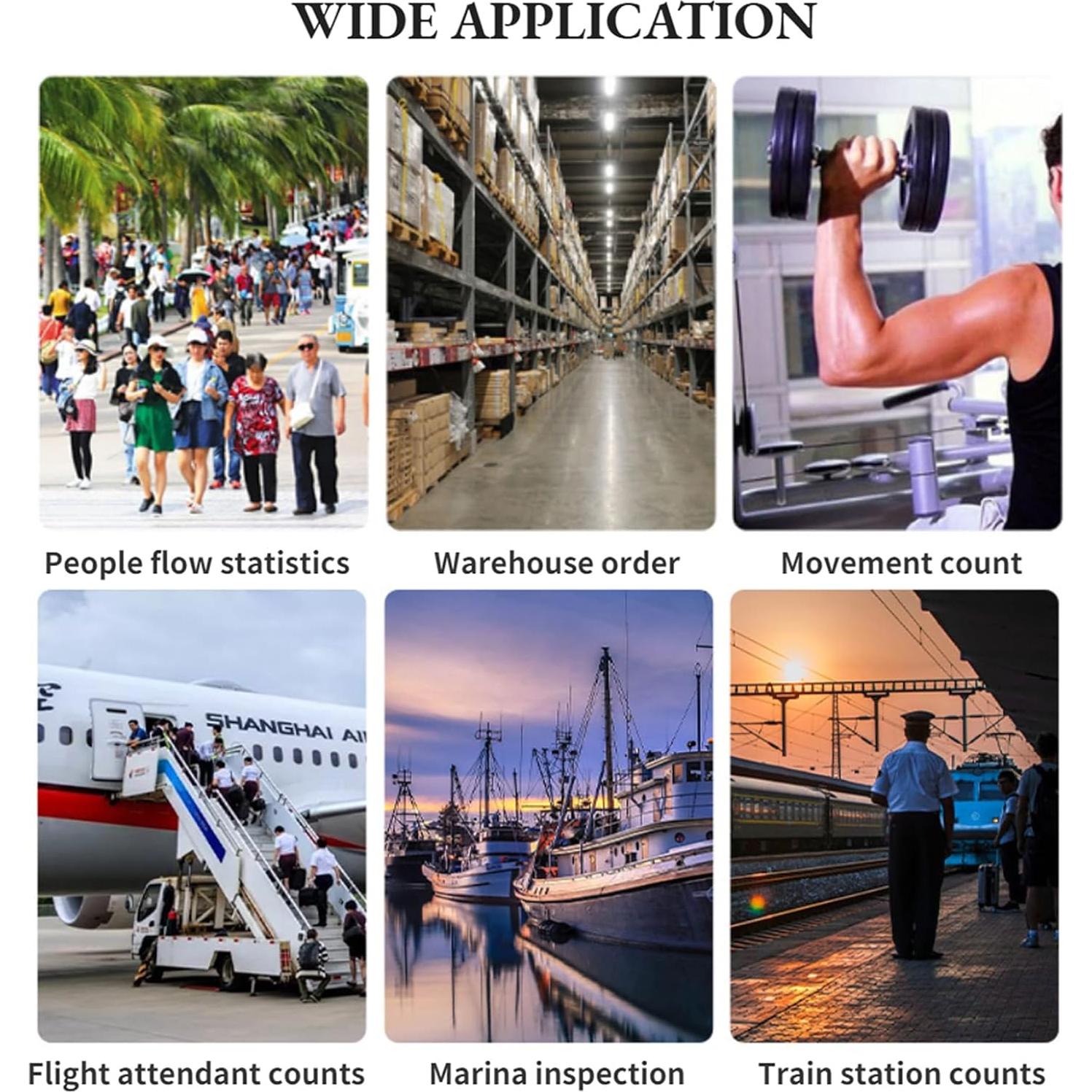 Contador Clicker Kodrily 4 Dígitos Metal Ligero hasta 9999