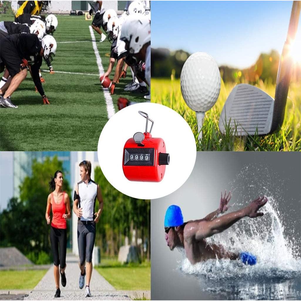 Contador de Mano Mecánico 4 Dígitos Beikalone - 3 Piezas