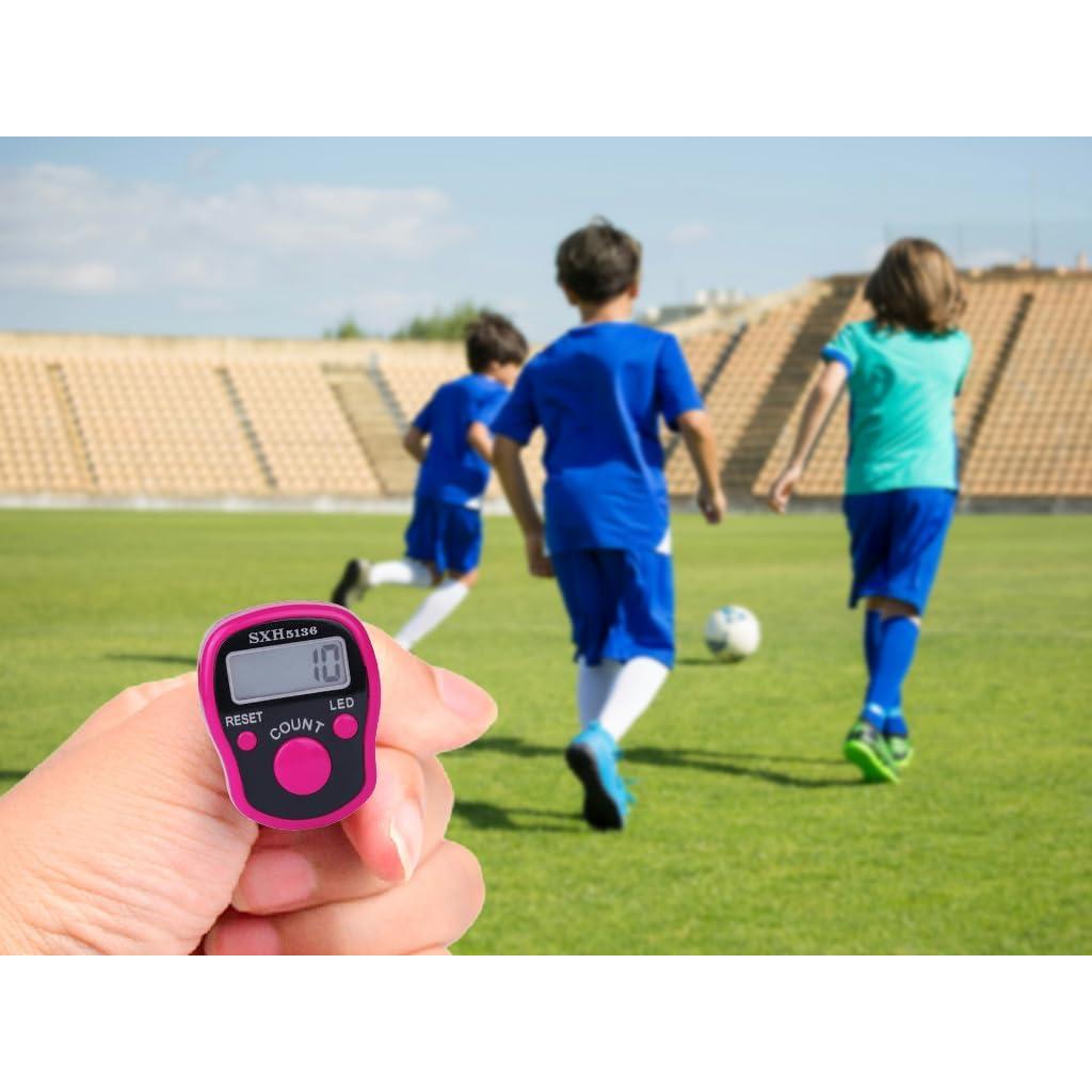 Contador Electrónico de Dedos Hitopin 8PCS LED 5 Dígitos