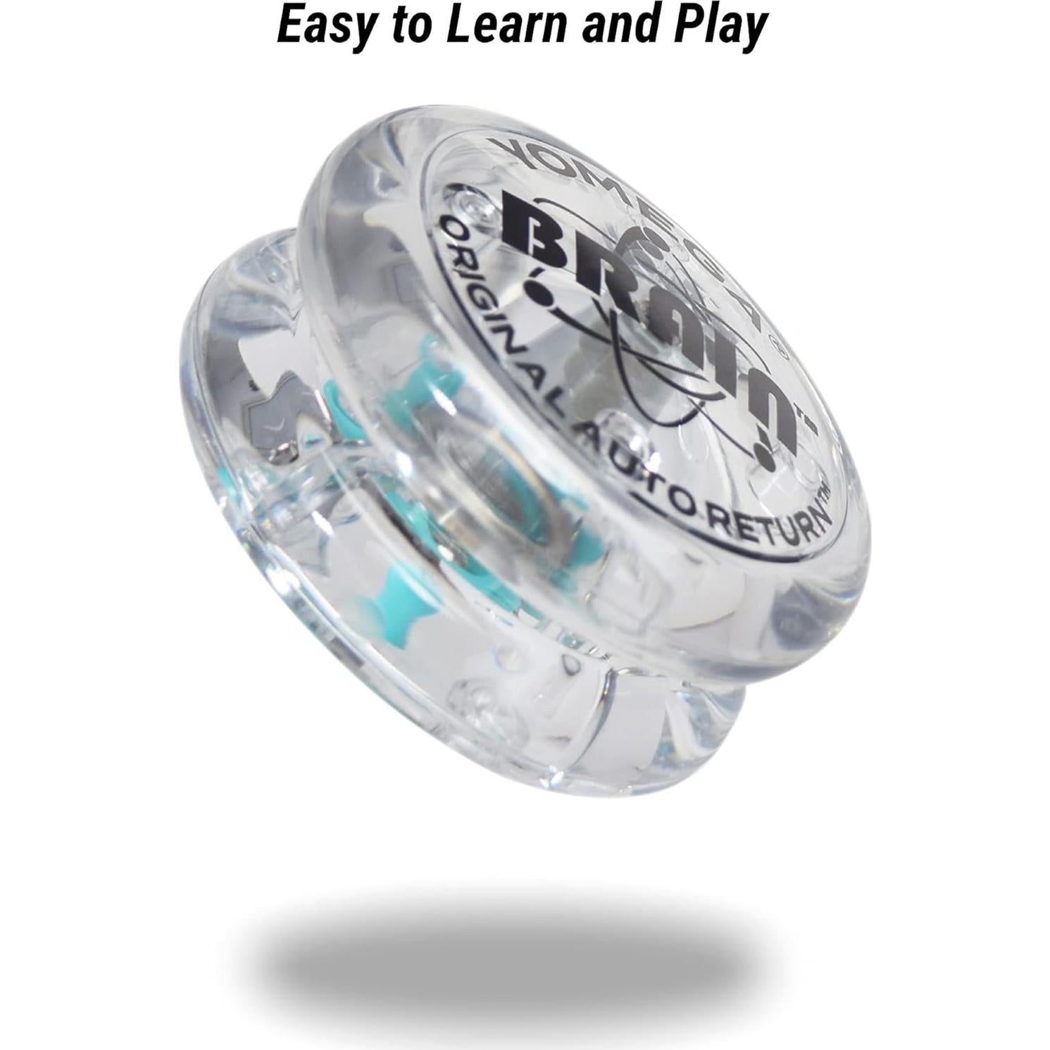 Yoyo Yomega Brain Profesional Transparente para Principiantes
