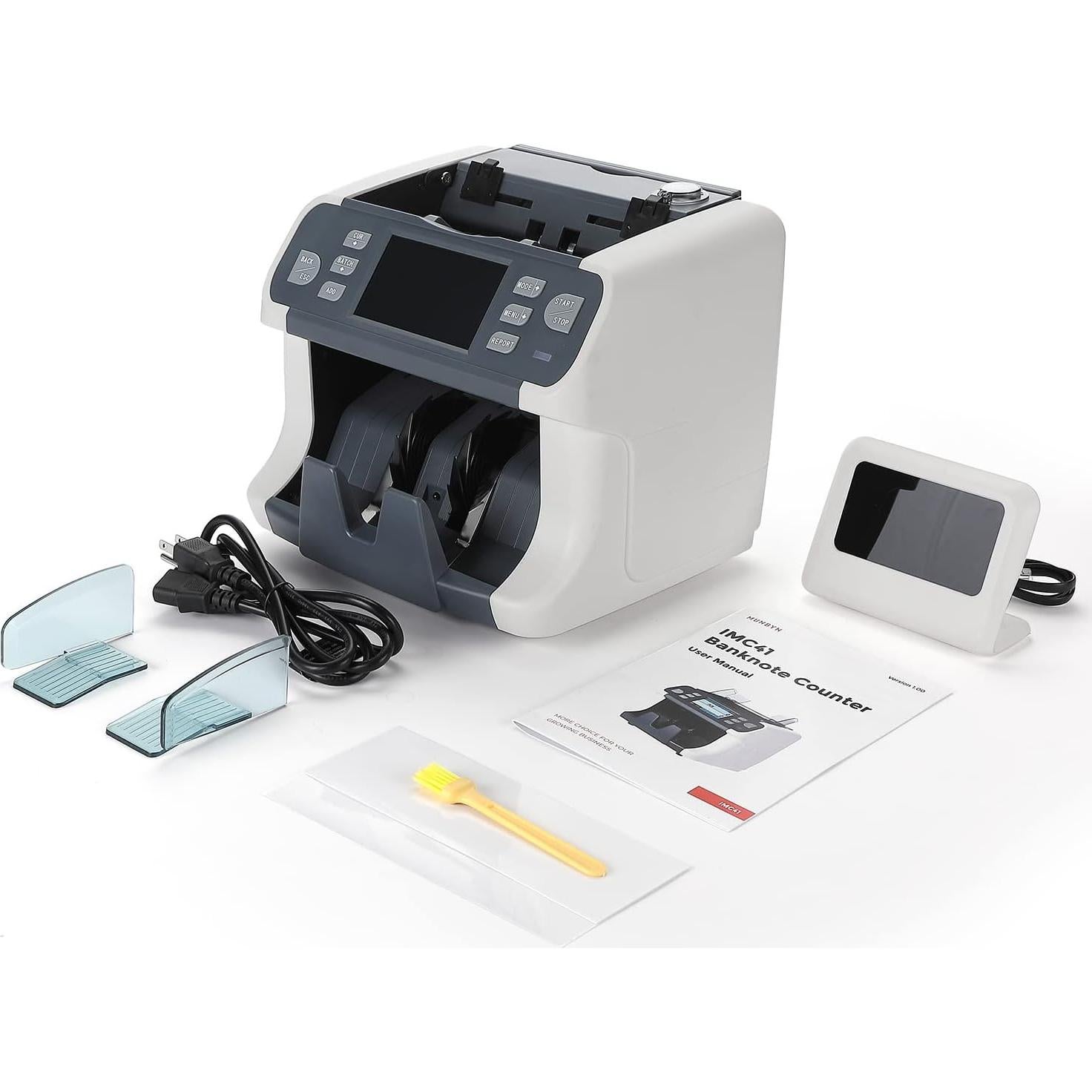 Contadora de Dinero MUNBYN IMC41 - Denominación Mixta, Detección CIS/UV/IR, 6.78 kg