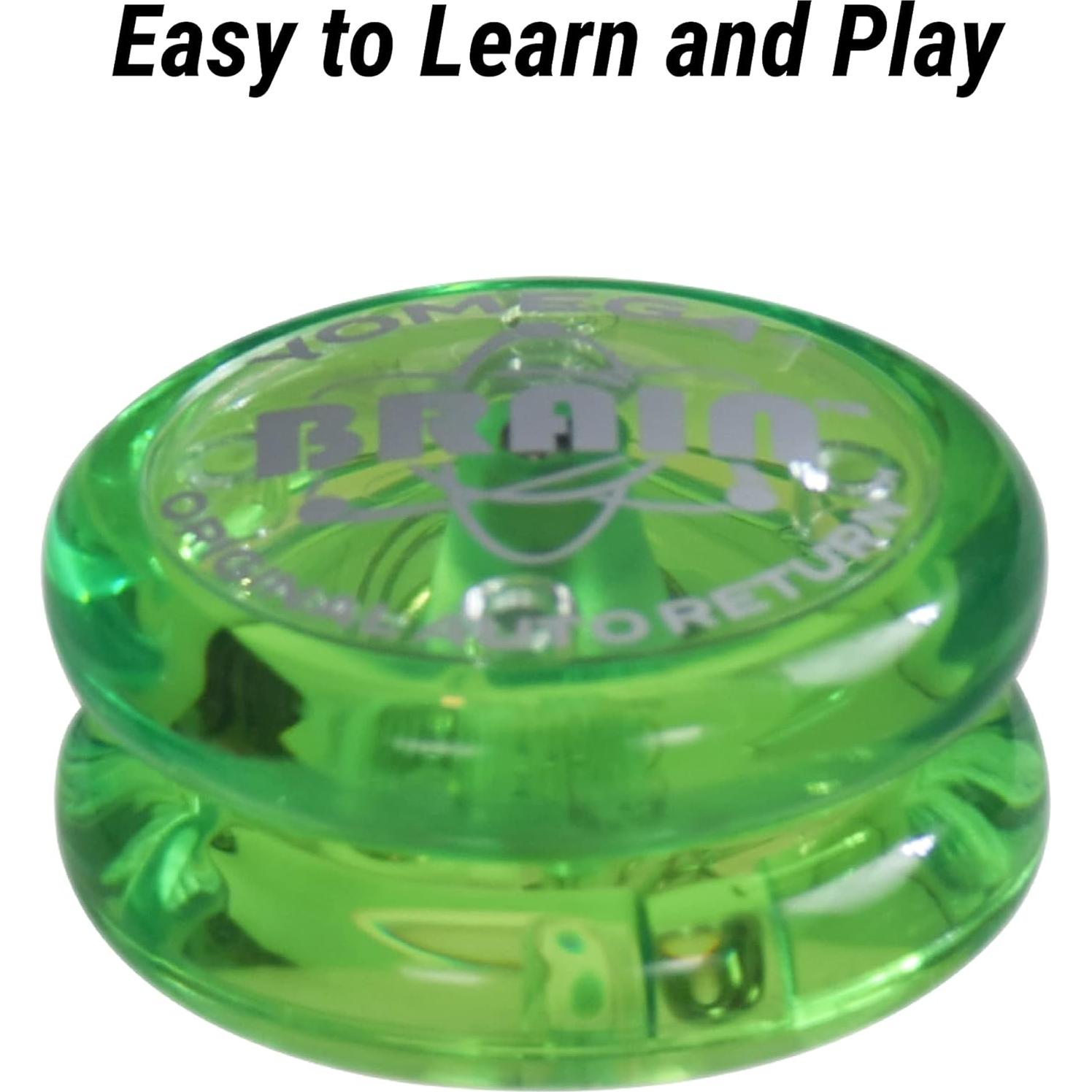 Yoyo Yomega Brain Verde - Profesional para Principiantes