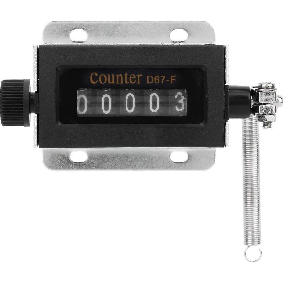 Contador Manual Mecánico Yosoo 5 Dígitos 0-99999 Reiniciable