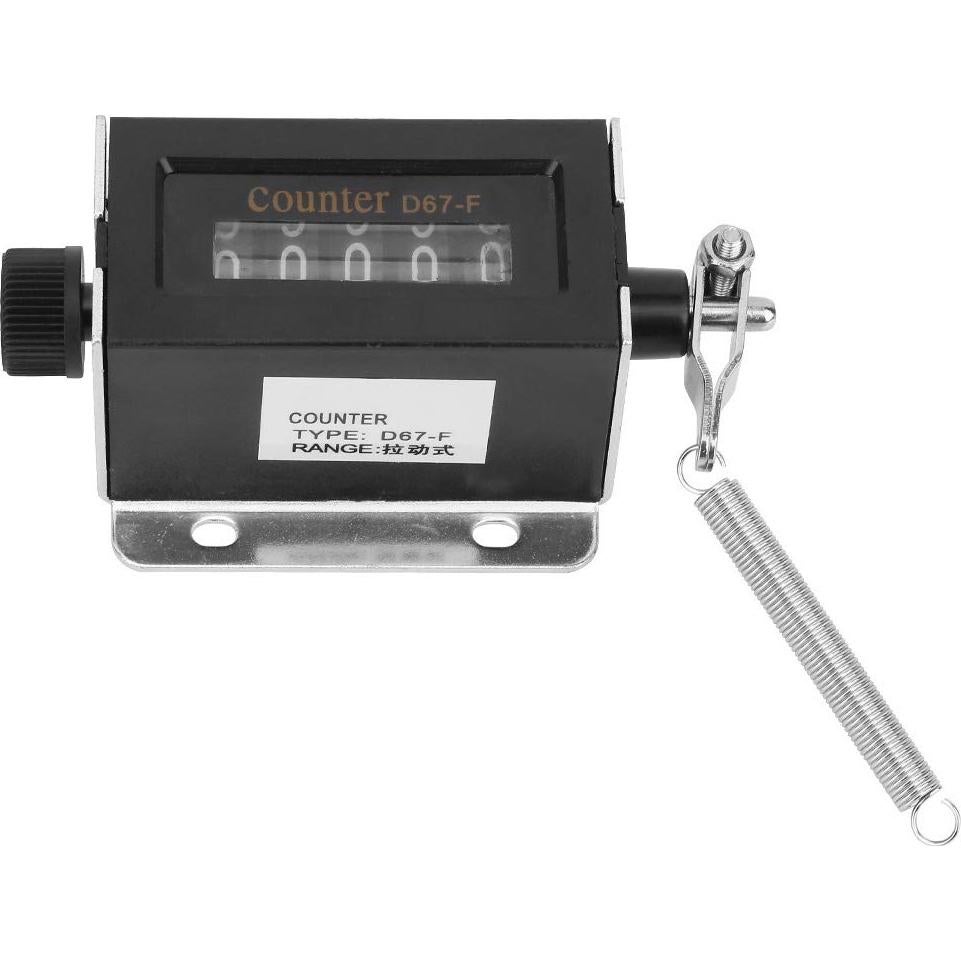 Contador Manual Mecánico Yosoo 5 Dígitos 0-99999 Reiniciable