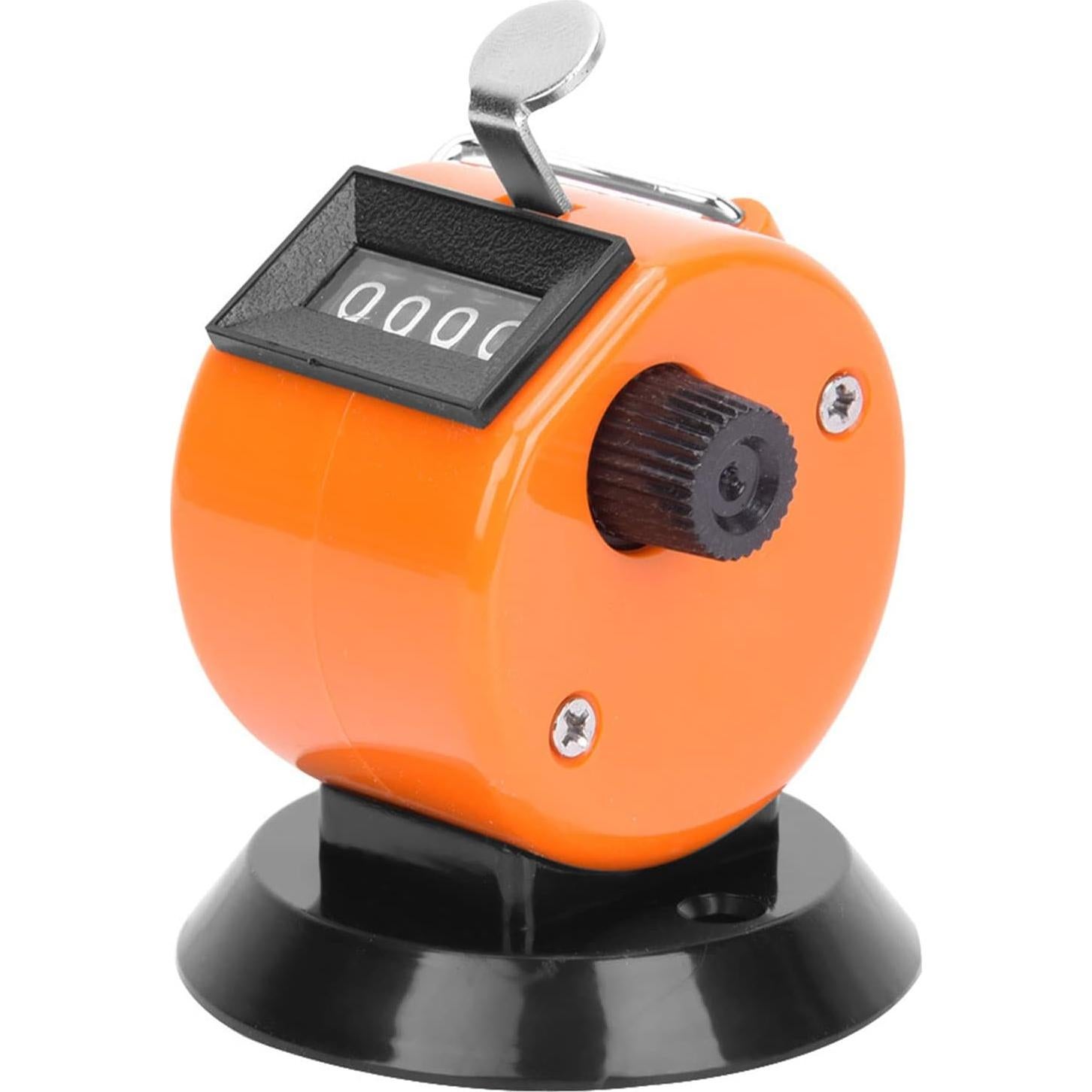 Contador Manual Hilitand 4 Dígitos ABS Naranja 0-9999