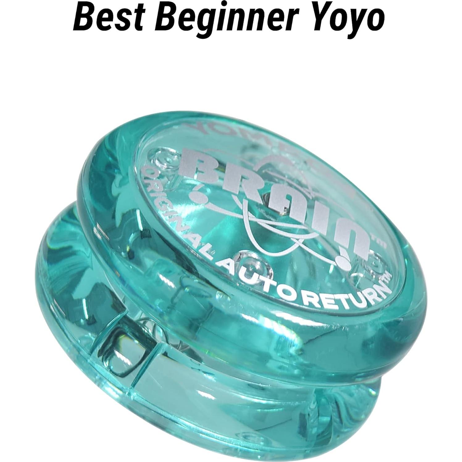 Yoyo Yomega Brain Verde Azulado - Retorno Automático 59g