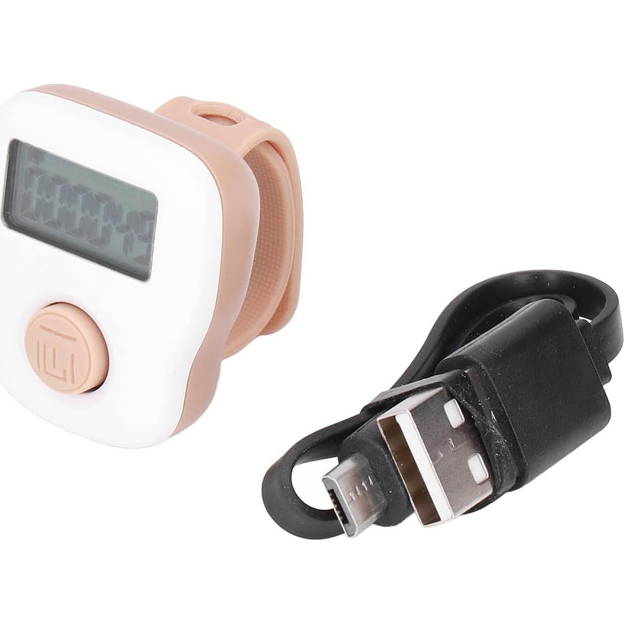 Contador de Puntadas CUEA Recargable USB Silicona 6 Canales