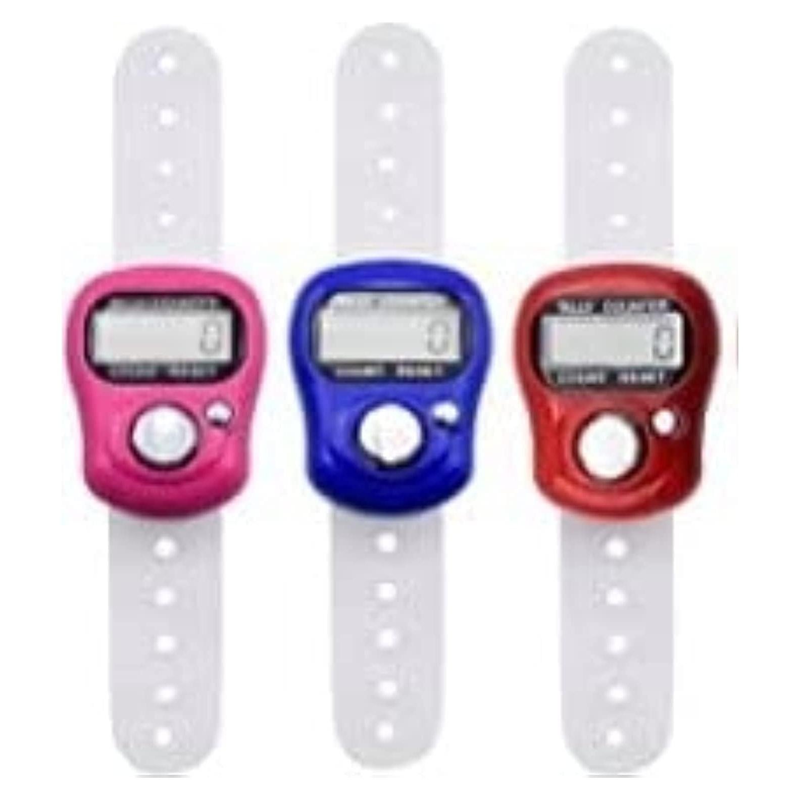 Contador Digital de Dedo Genérico 5 Dígitos - 3 Unidades