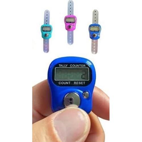 Contador Digital de Dedo Genérico 5 Dígitos - 3 Unidades