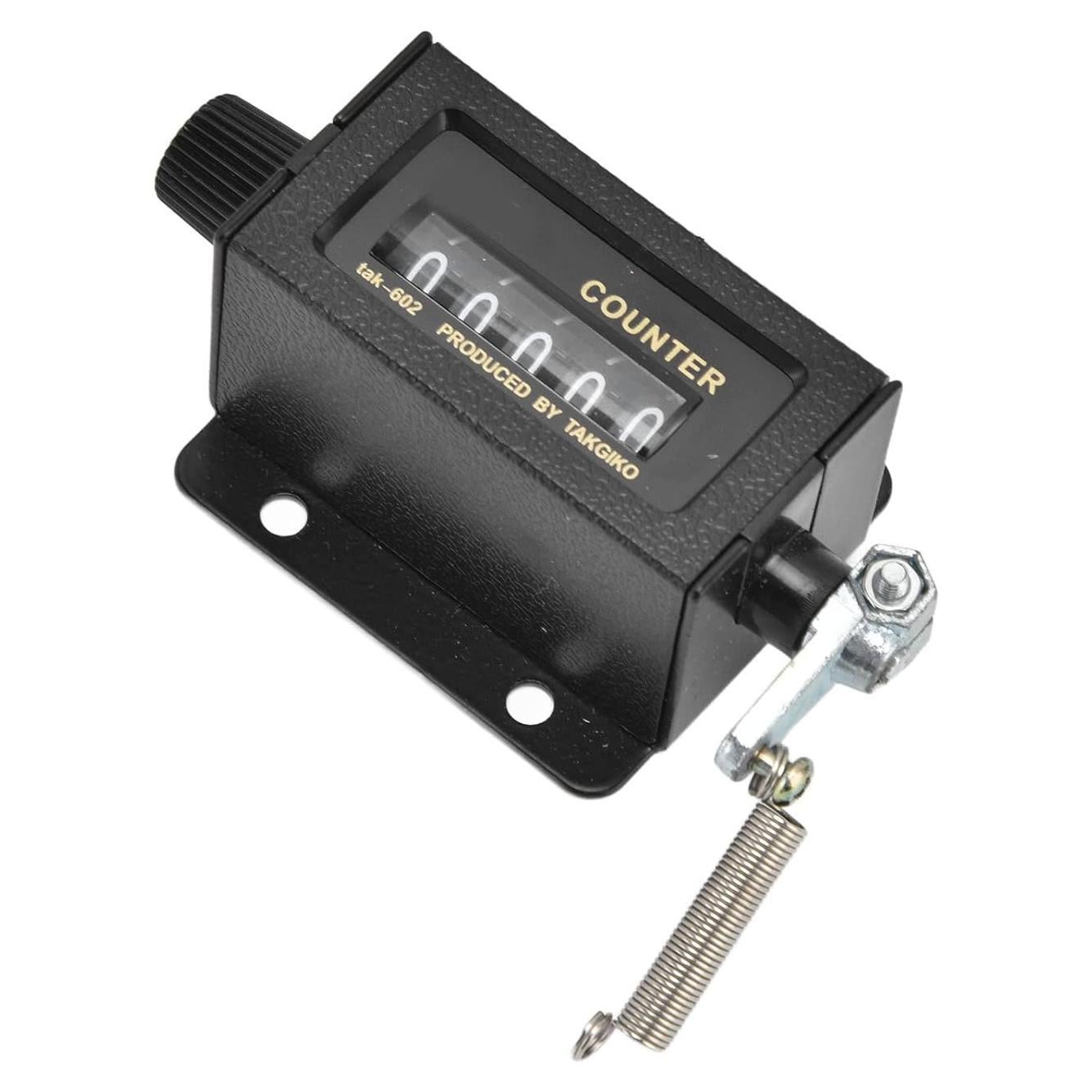 Contador Mecánico Manual 5 Dígitos Shanrya 0-99999 Reiniciable