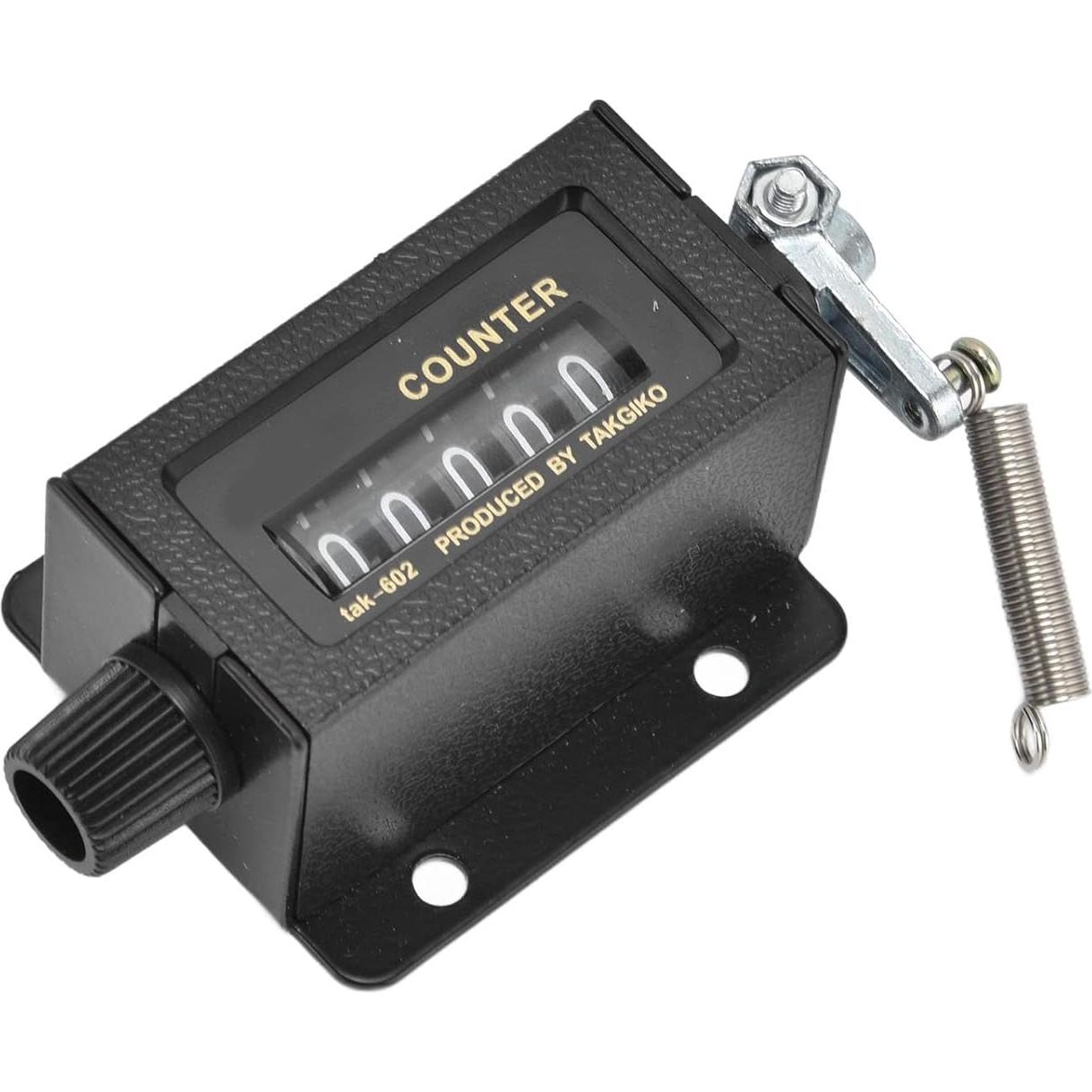 Contador Mecánico Manual 5 Dígitos Shanrya 0-99999 Reiniciable