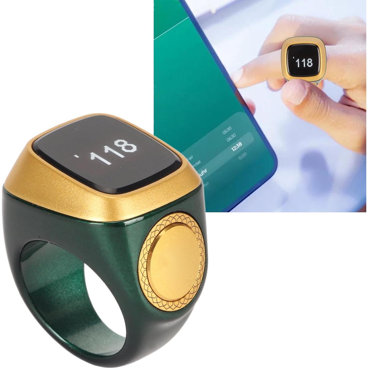 Contador Electrónico Bluetooth Diyeeni Verde 1.24cm para Actividades