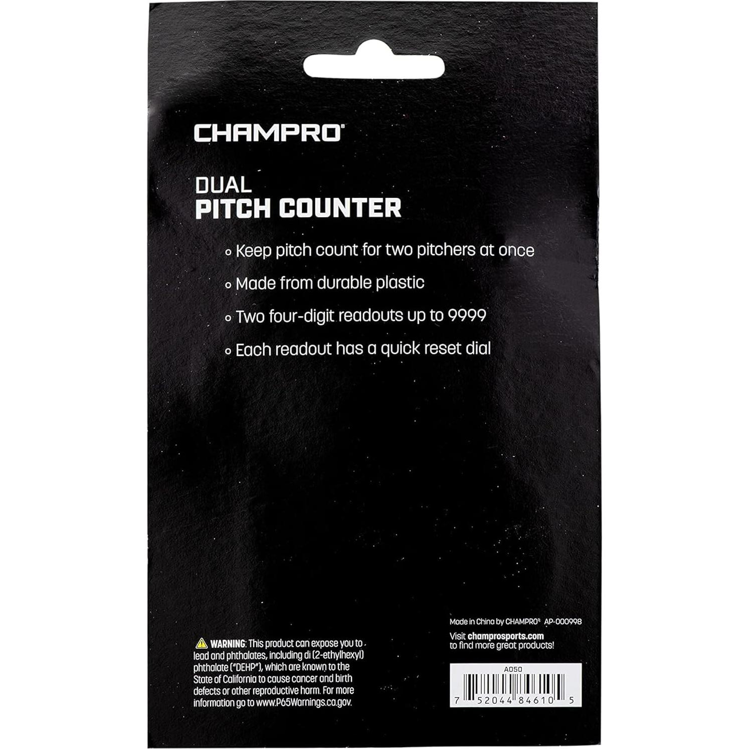 Contador de Lanzamientos Doble CHAMPRO A050 - Béisbol