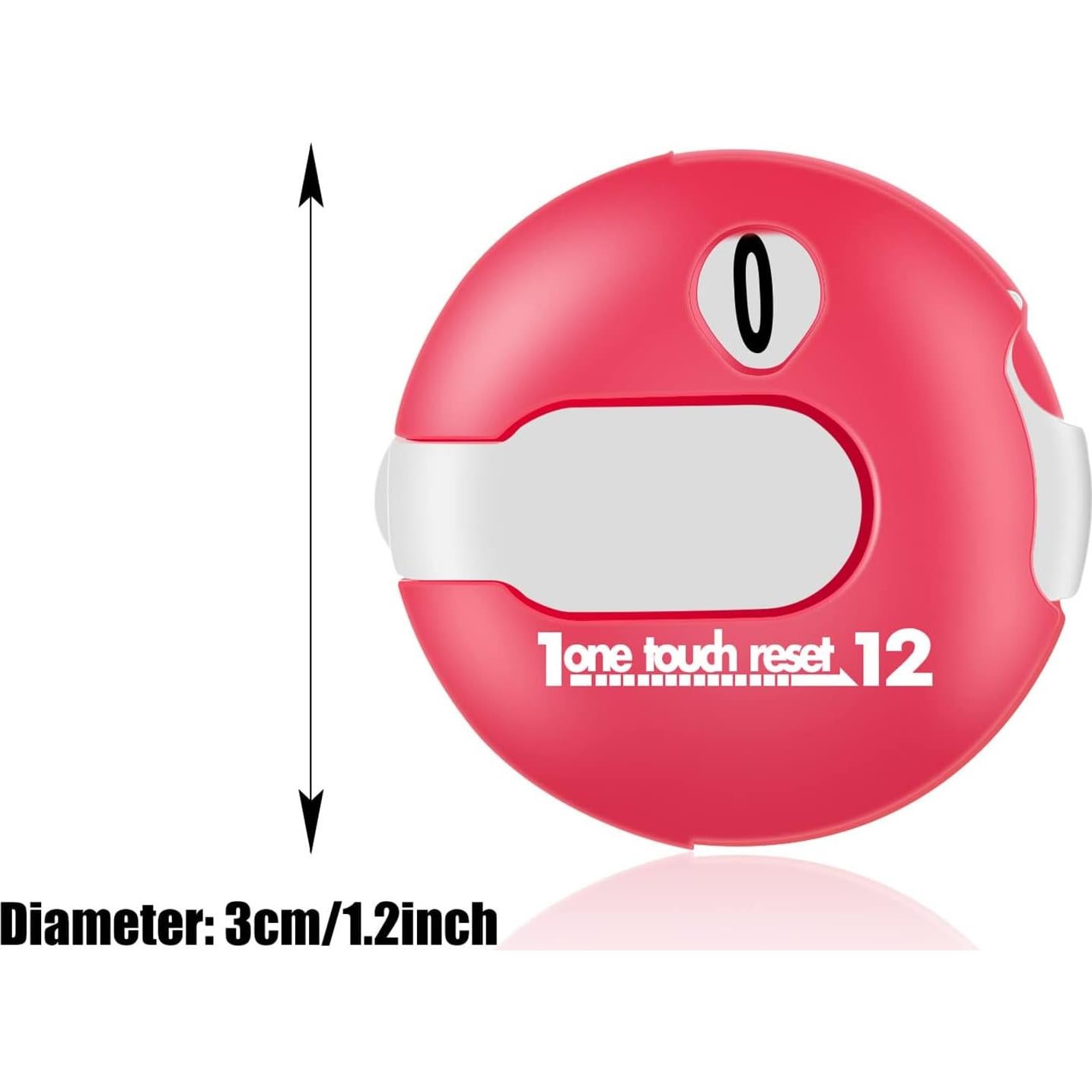 Contador de Puntuaciones de Golf Fiada - 3 Piezas, 3.05 cm